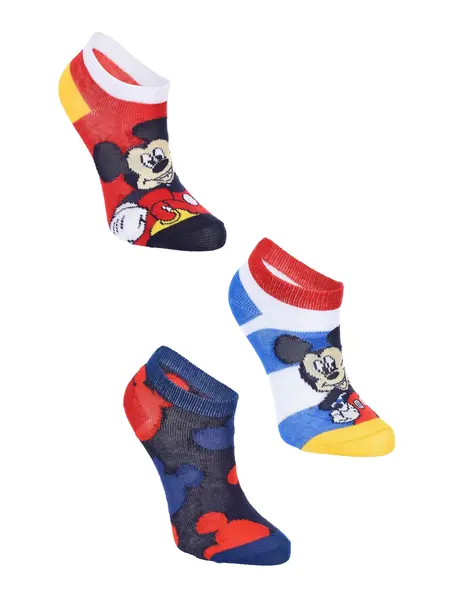 Sosete - set 3 perechi Mickey