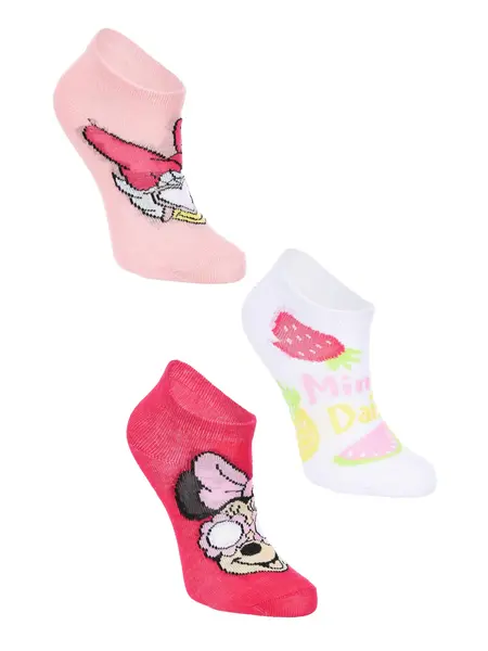 Sosete - set 3 perechi Minnie