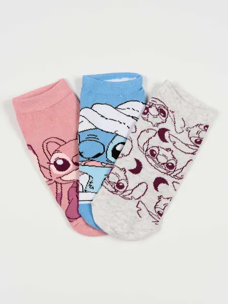 Sosete - set de 3 perechi Lilo&stitch