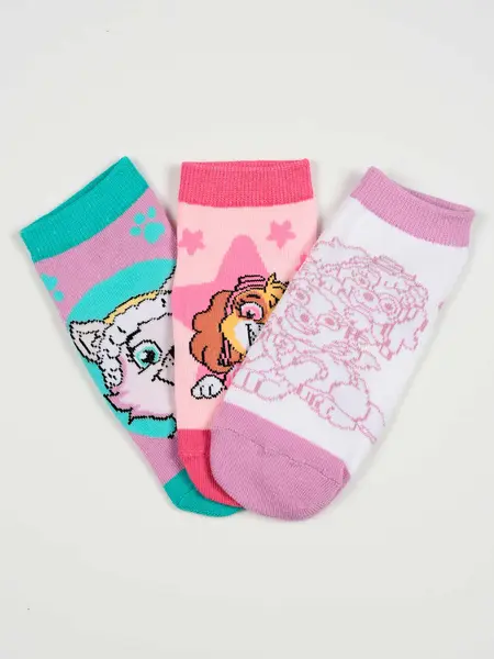 Sosete – Set de 3 perechi Paw Patrol