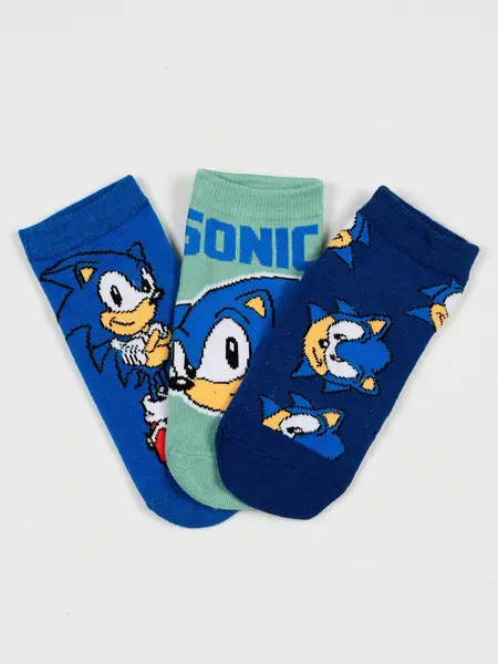 Sosete – Set de 3 perechi Sonic