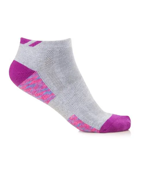 Sosete sport scurte roz pentru femei, culoarea gri, Ardon 35-38, GRI-ROZ