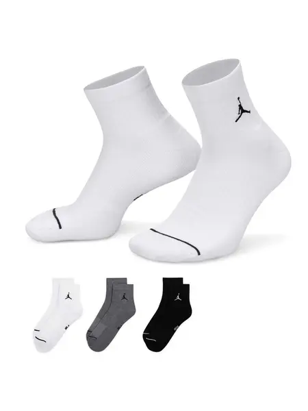 Sosete U J Ed Cush Poly Ankle 3Pr 144