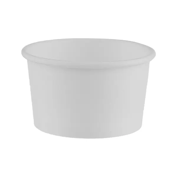 Sosiere Carton PLA Albe 60 ml, 100 Bucati