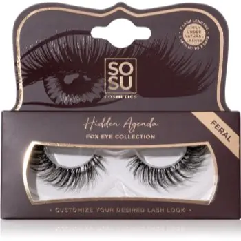 SOSU Cosmetics Hidden Agenda Fox Eye Collection gene false