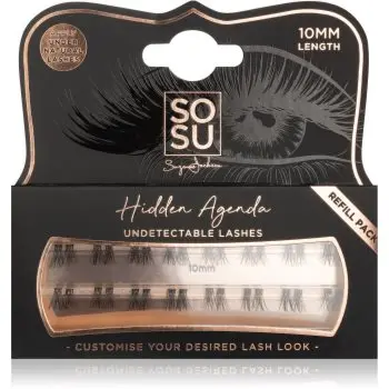 SOSU Cosmetics Hidden Agenda Undetectable Lashes pachet cu gene fără noduri autoadezive