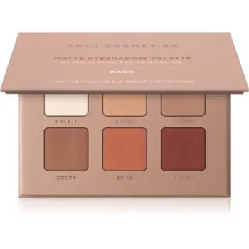 SOSU Cosmetics Matte Eyeshadow Palette paletă cu farduri de ochi