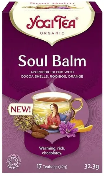 Soul Balm Ceai din plante, 17 pachete , Yogi Tea