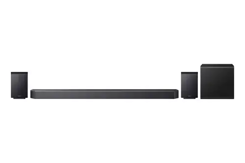 Soundbar Samsung HW-Q930F, 9.1.4, Wi-Fi, Subwoofer Wireless si Rear Speaker, HDR10+, HDMI, Bluetooth, Wi-Fi (Negru Titan)