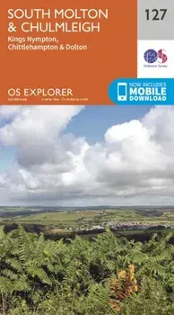 South Molton and Chulmleigh. September 2015 ed, Sheet Map/Ordnance Survey