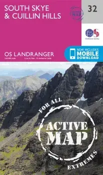 South Skye & Cuillin Hills. February 2016 ed, Sheet Map/Ordnance Survey