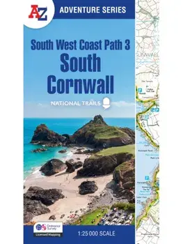 South West Coast Path 3 – South Cornwall. With Ordnance Survey Mapping, 5 Revised edition, Paperback/A-Z Maps