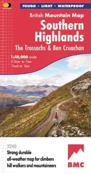 Southern Highlands. The Trossachs and Ben Cruachan, Sheet Map/***