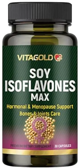 Soy Isoflavones Max, 30 capsule, Vitagold
