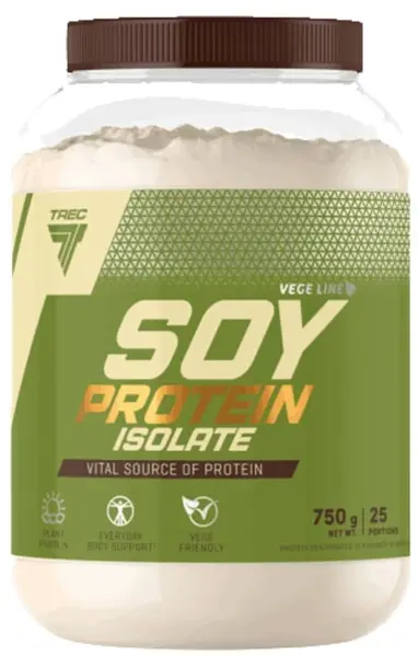 Soy Protein Isolate, vanilie, 750 g, Trec Nutrition