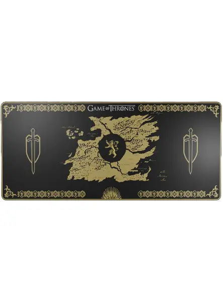 Sp Game Of Thrones Lions Xxl Mousepad Black (lexip X Tsume)
