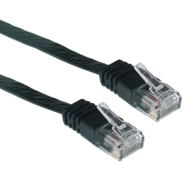 spacer Cablu UTP SPACER Cat5e, cupru-aluminiu, 2 m, AWG26, SP-PT-CAT5-2M-BK, Negru