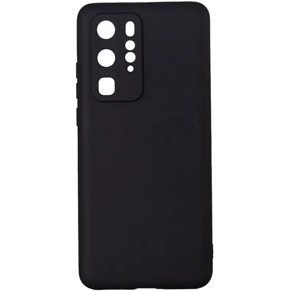 spacer Husa telefon Huawei P 40 Pro, Tip back cover, Material flexibil TPU, Negru, SPPC-HU-P-40P-TPU