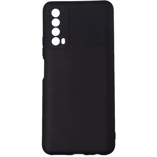 spacer Husa telefon Huawei P Smart - Spacer, Tip back cover, Material flexibil silicon + interior cu microfibra, Negru, SPPC-HU-P-S-SLK