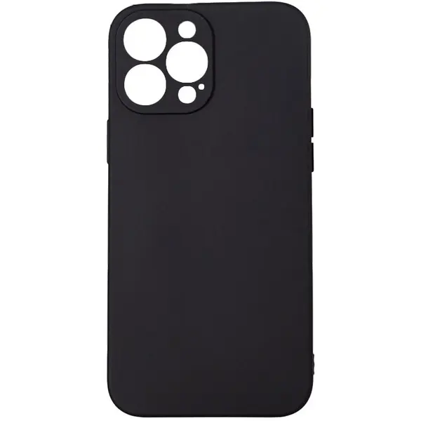 spacer Husa telefon Iphone 13 Pro Max Spacer, Grosime 1.5 mm, Material flexibil TPU, Negru, SPPC-AP-IP13PM-TPU