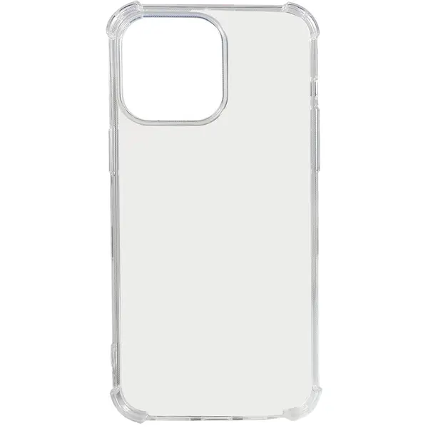 spacer Husa telefon Iphone 14 Pro Max - Spacer, Grosime 1.5 mm, Protectie suplimentara antisoc la colturi, Material flexibil TPU, Transparent, SPPC-AP-IP14PM-CLR