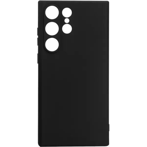 spacer Husa telefon Samsung Galaxy S23 Ultra Spacer, Grosime 1.5 mm, Material flexibil TPU, Negru, SPPC-SM-GX-S23U-TPU