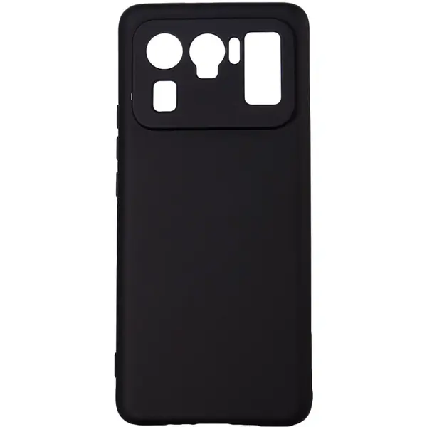 spacer Husa telefon Xiaomi Mi 11 Ultra 5G - Spacer, Grosime 2 mm, Material flexibil silicon + interior cu microfibra, Negru, SPPC-XI-MI-11U5G-SLK