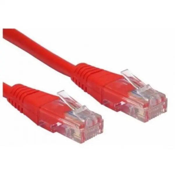 spacer PATCH CORD UTP SPACER Cat5e, 10m, rosu, SP-PT-CAT5-10M-R