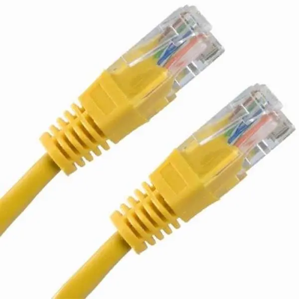 spacer PATCH CORD UTP SPACER Cat5e, 2m, galben, SP-PT-CAT5-2M-Y