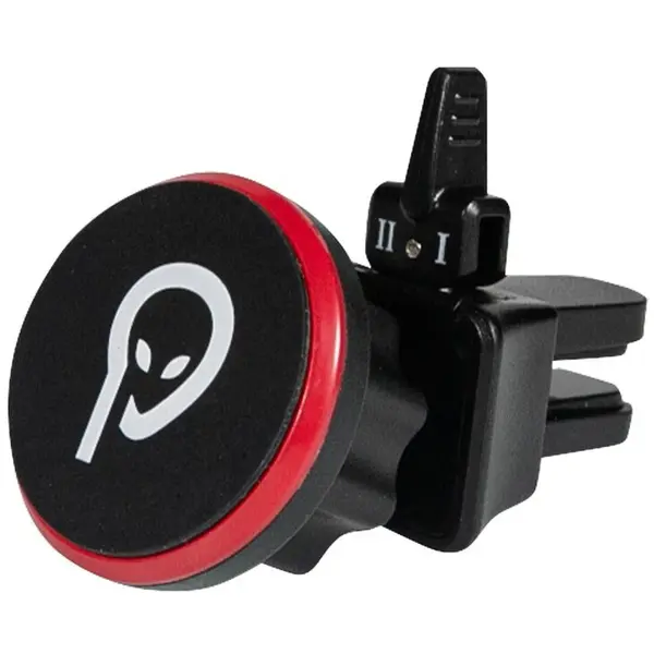 spacer Suport auto magnetic Spacer, ventilatie prin clips magnetic 4 SuperMagneti N50 rotire 360, Negru