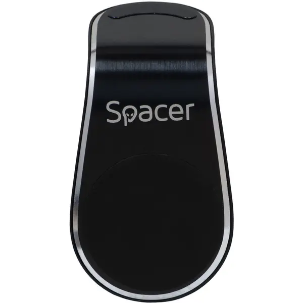 spacer Suport auto Spacer, grilaj bord prindere magnetica telefon 360, Negru