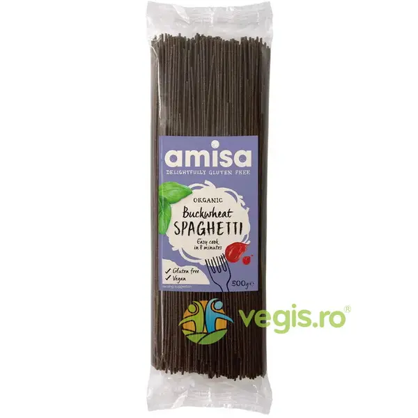 Spaghete din Hrisca fara Gluten Ecologice/Bio 500g