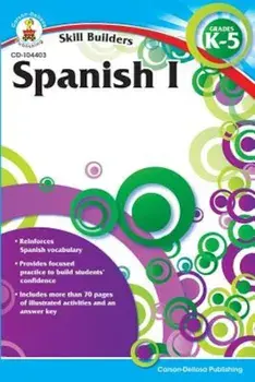 Spanish I, Grades K-5, Paperback/Carson-Dellosa Publishing