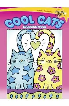 Spark Cool Cats Coloring Book - Noelle Dahlen