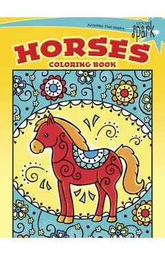 Spark Horses Coloring Book - Noelle Dahlen