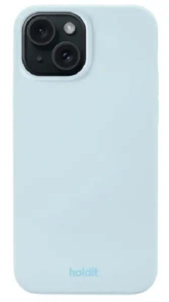 Spate Holdit Silicone Case pentru iPhone 14/13 - Mineral Blue