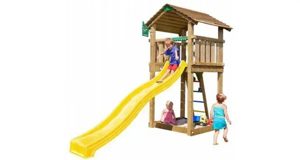 Spatiu de joaca din lemn Cottage - Jungle Gym