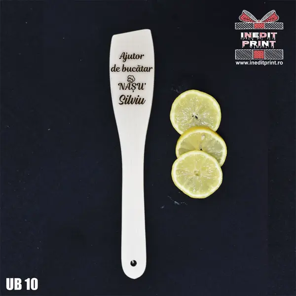 Spatula dreapta personalizata Ajutor de bucatar UB10