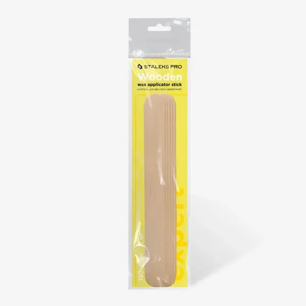 Spatula pentru epilare Staleks 150x17 mm DSW-10/5 - set 5 buc.