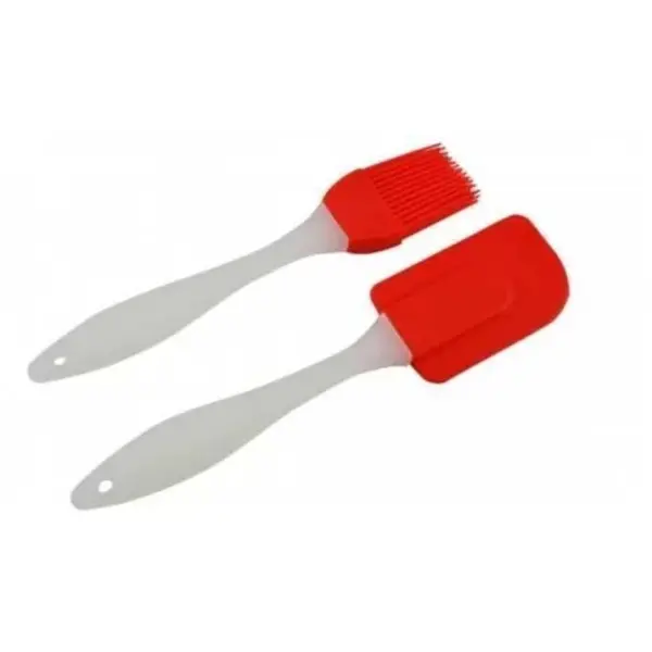 Spatula si Pensula Silicon, Rezistente la Caldura, Nonaderente