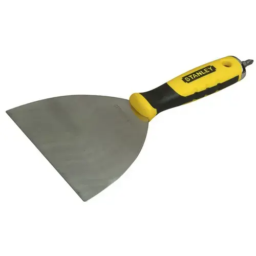 Spatula, Stanley, Otel, 152 mm, Argintiu/Galben