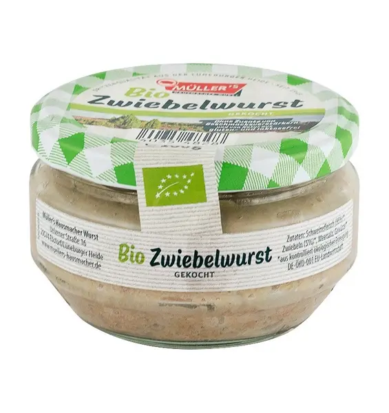 Specialitate BIO din carne de porc cu ceapa, 160g