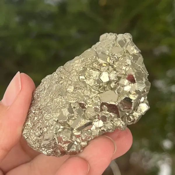 Specimen pirita Peru cluster model 7