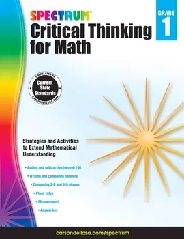 Spectrum Critical Thinking for Math, Grade 1, Paperback/Spectrum