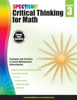 Spectrum Critical Thinking for Math, Grade 3, Paperback/Spectrum