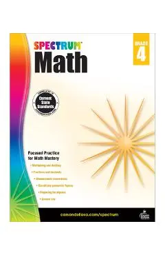 Spectrum Math Workbook, Grade 4 - Spectrum