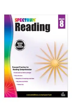 Spectrum Reading Workbook, Grade 8 - Spectrum