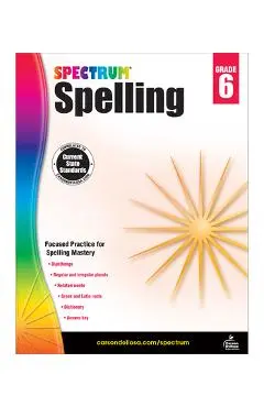 Spectrum Spelling, Grade 6 - Spectrum
