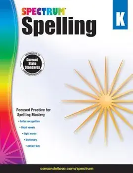 Spectrum Spelling, Grade K, Paperback/Spectrum