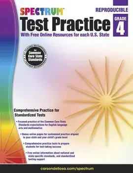 Spectrum Test Practice, Grade 4, Paperback/Spectrum
